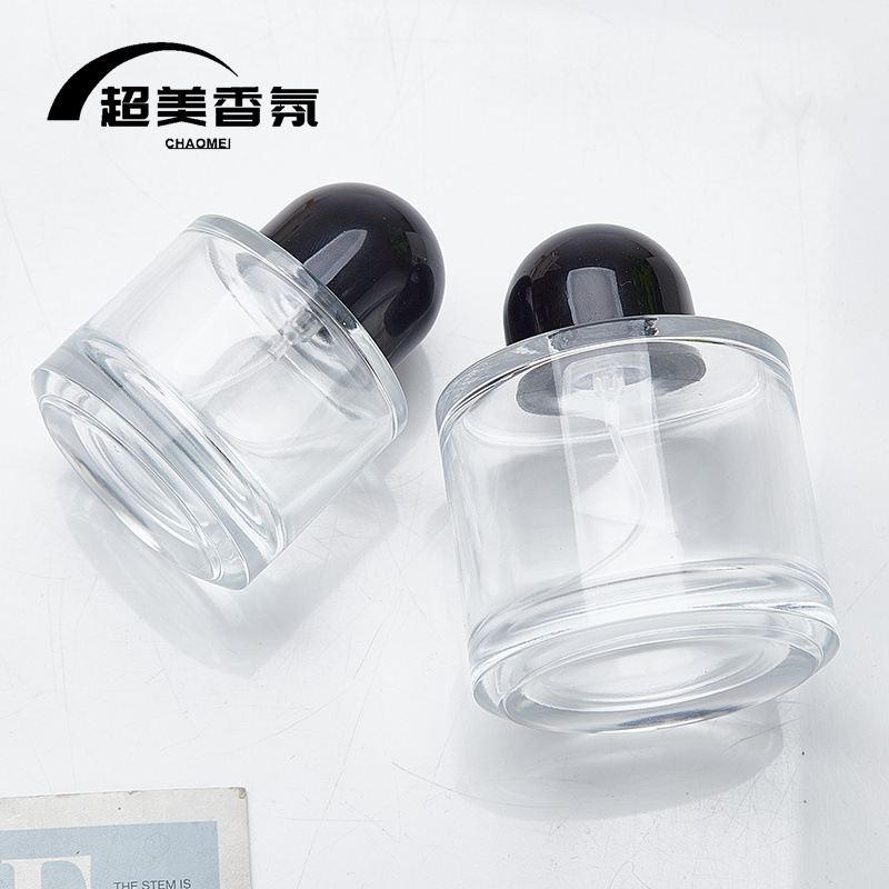 メーカーの人気標準円柱香水分注瓶30ml 50mlの口の瓶の精白の材料のファッションの経典の金|undefined