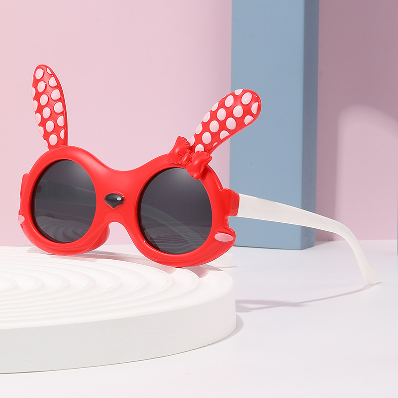 Gfas de sol polarizadas para niñas UV-protección solar para niños niñas niños gafas de sol para bebés de dibujos animados