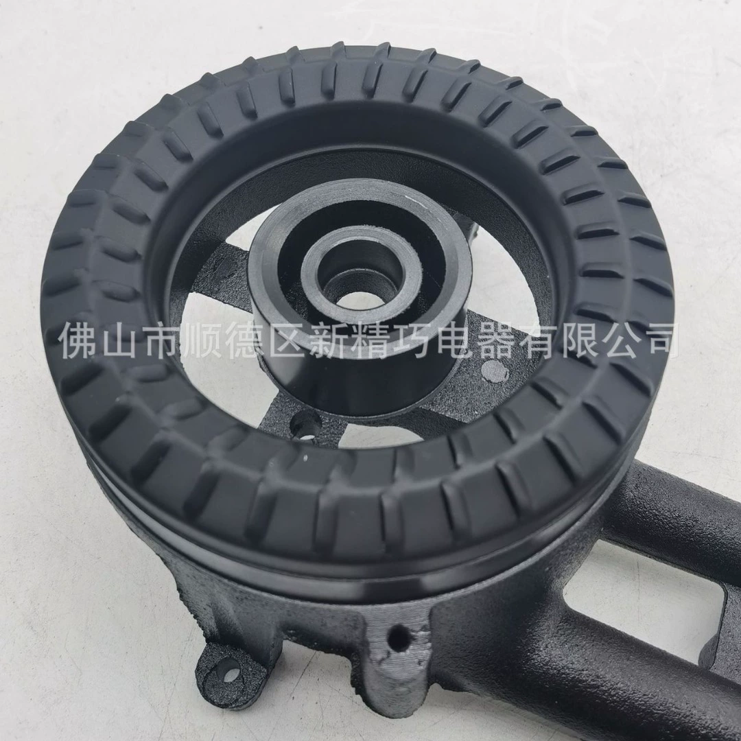 精巧 Furnace head Hardware accessories embedded stove cast iron left gun left gun head fire cover covered sand original quality genuine