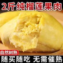 金枕榴莲榴莲果肉现切批发冷冻整个盲盒猫山王榴莲一新鲜批发