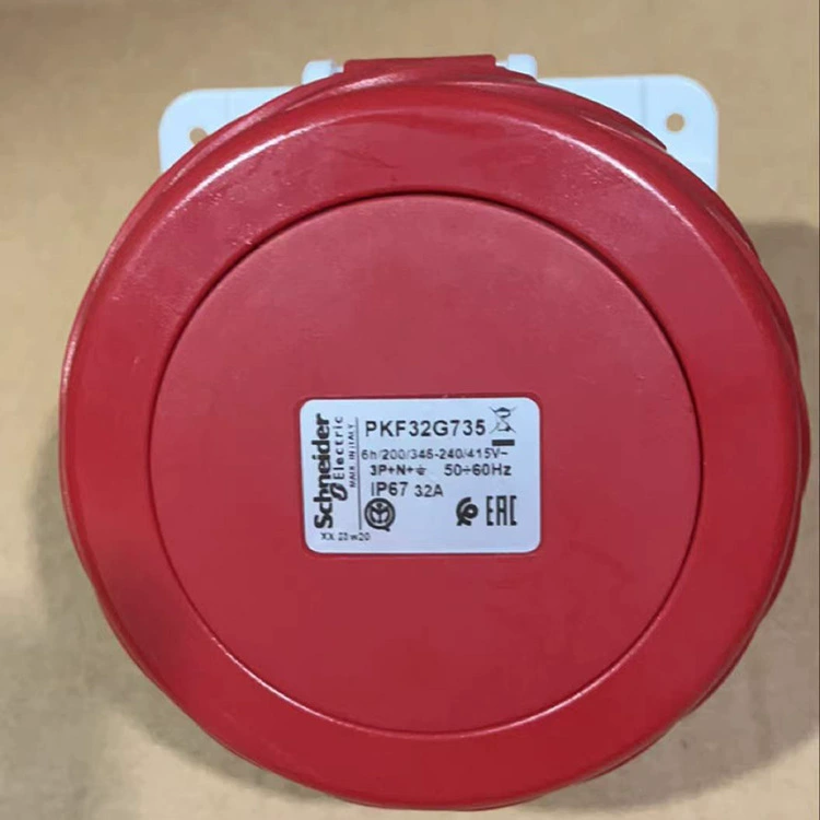 PKF16F734/PKF32G735 Шнайер/Немецкий Подключение Подключение Прямой корпус Промышленная розетка 32A Оригинальный подлинный