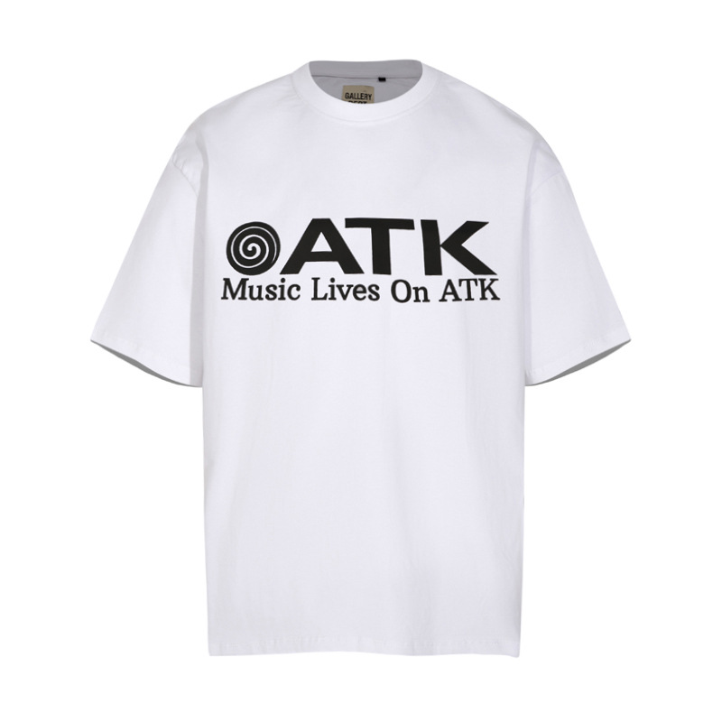 Camiseta de manga corta con estampado Gallery Dept de marca de moda para hombres y mujeres