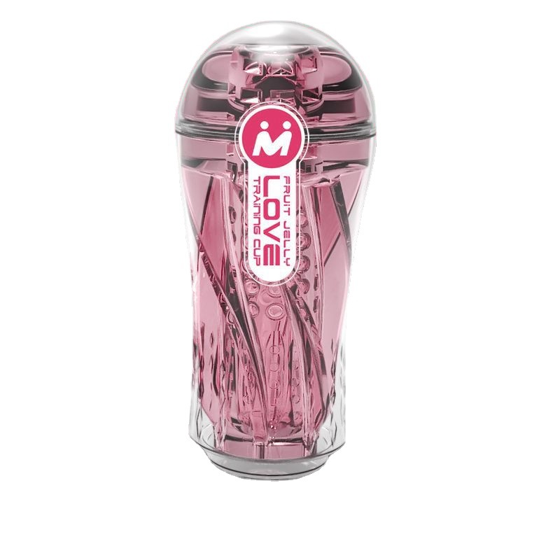 Jelly airplane cup multi-channel erotic male masturbation device…