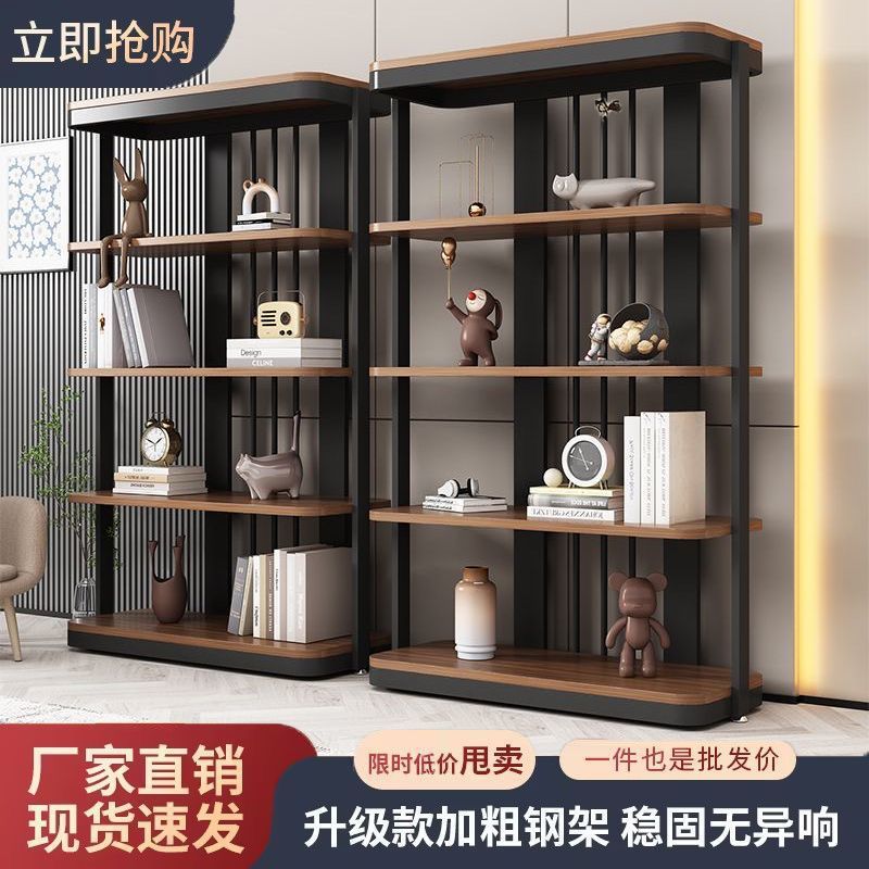 精品展柜陈列柜办公室轻奢置物柜产品展示柜多功能落地文件展示架