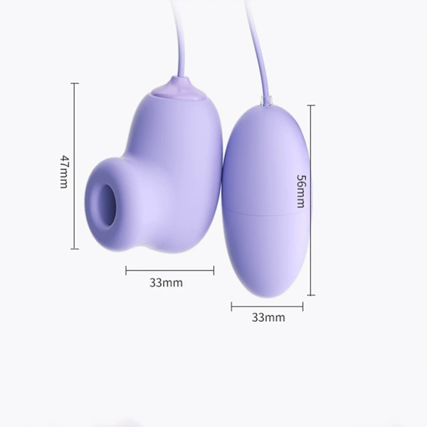 Mysterious Funny Egg-Juejue Zi-USB Direct Plug-Double Vibrator