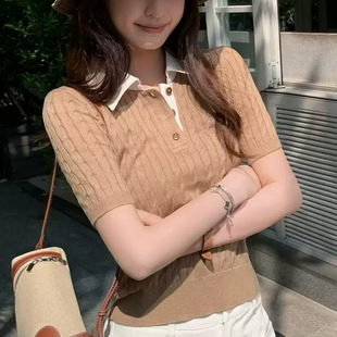 Lin12-Ivy Style �͹�POLO�I�黨������ëᘿ������X������������