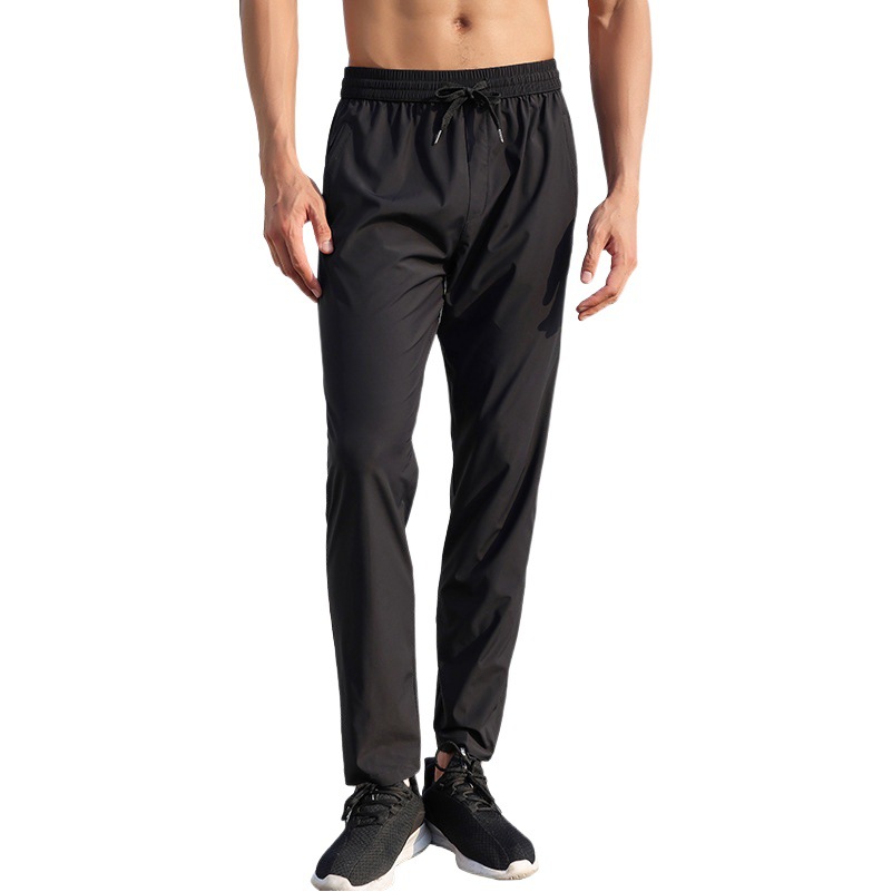 Pantalones deportivos para hombres otoño Delgado transpirable resistente al desgaste Pantalones rectos de secado rápido casual tejido pantalones para correr hombres