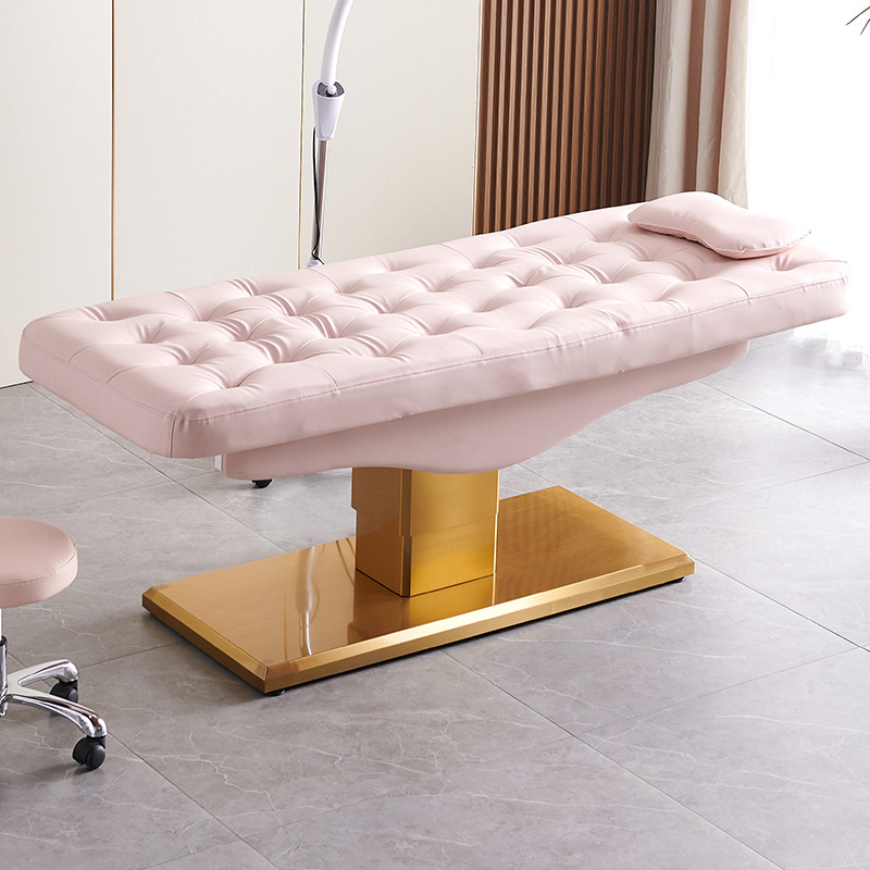 Cama de belleza eléctrica multifuncional, cama de examen y tratamiento, tatuaje de pestañas, pedicura, inyección corporal, cama reclinable multiusos