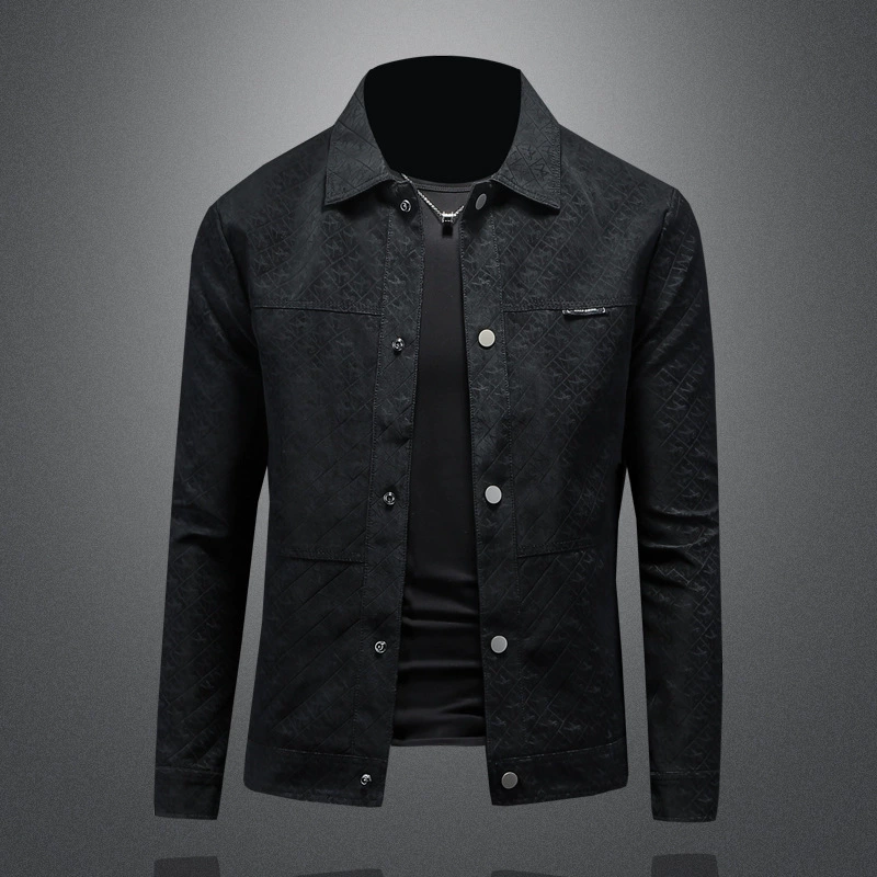 Trend fashionable universal jacket, slim fit