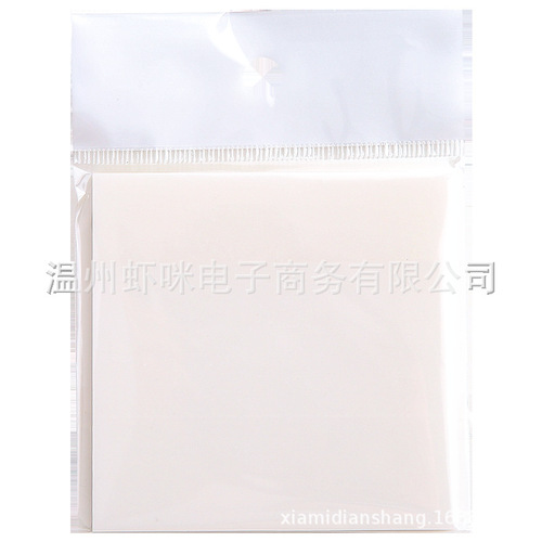 New transparent PET student use sticky notes see-through stickers N times peelable sticky notes pocket stickers 50 sheets/book