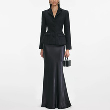 小众设计感西装套装女2025秋季新款韩系气质修身显瘦高级感两件套