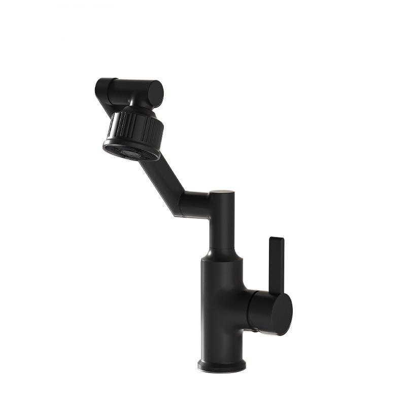 Grifos digitales inteligentes grises de pistola multifuncional para gabinete de baño doméstico lavabo de baño caliente y frío grifos anti-splash