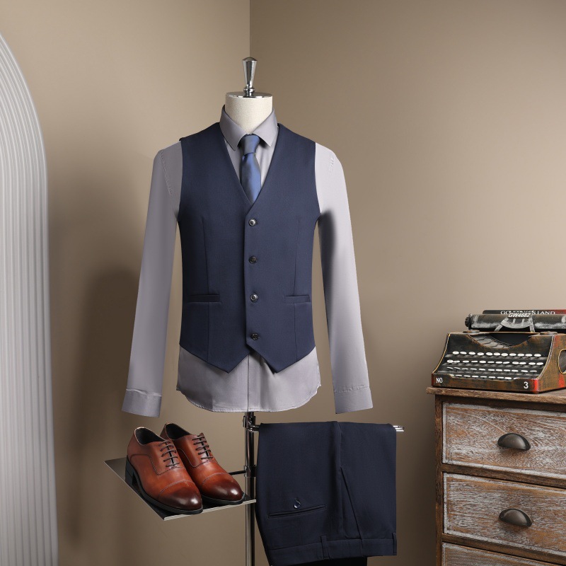 Modern Slim Fit Men's Suit Blazer Single-Button Wedding Groom Party Tuxedo Business Casual Separates_voghion.com