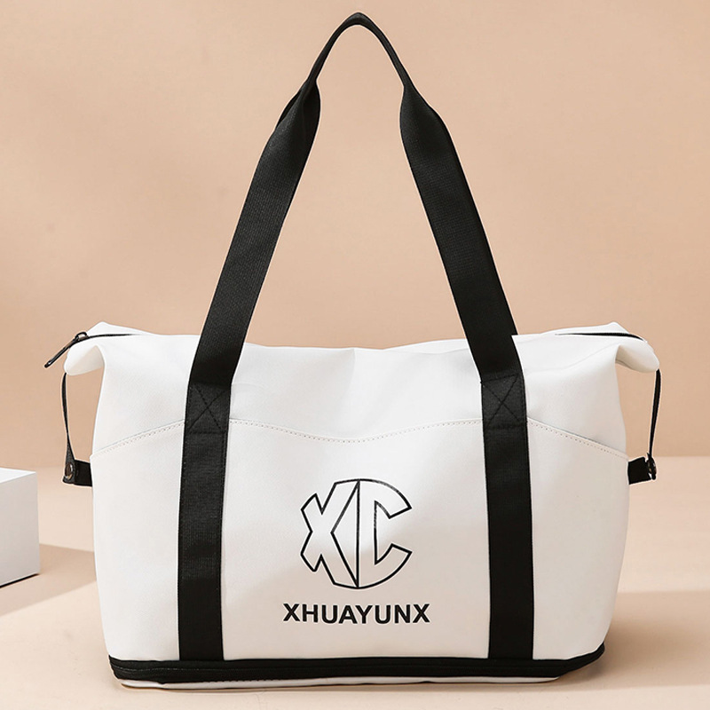 Nueva y práctica bolsa de fitness deportiva de separación seca y húmeda de gran capacidad, bolsa de viaje de expansión de corta distancia, bolsa de yoga de natación al por mayor