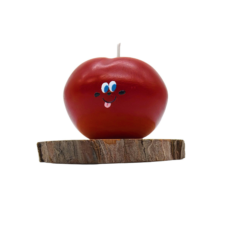 Vela aromática con forma de fruta para decoración del hogar_voghion.com