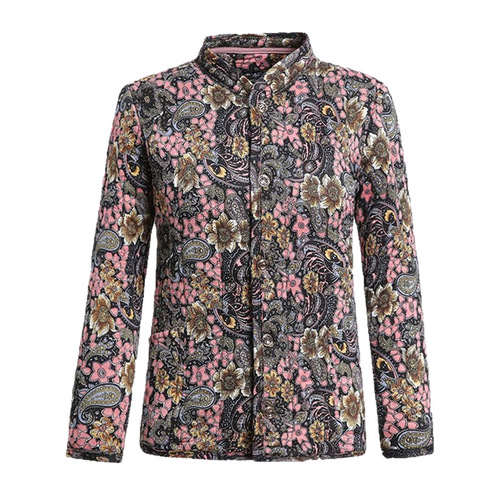 Winter Camel Hair Women's Cotton Jacket with Fleece and Thickenings, Suitable for Middle-aged and Elderly, Outwear Loose Top, Large Size Long Sleeve Mother's Dress