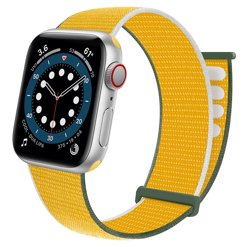 Apple, совместимый ремешок для часов, нейлановый браслет