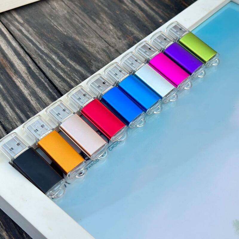 BriGht Color U Disk LOGO Production 4G8G16G32G Gift Exhibition Promotion Cross-border Car Music Factory Direct Sale