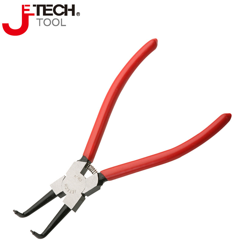 捷科SR-7C卡簧钳内卡挡圈钳卡环钳子多功能穴用孔用弯头7寸铬钒钢