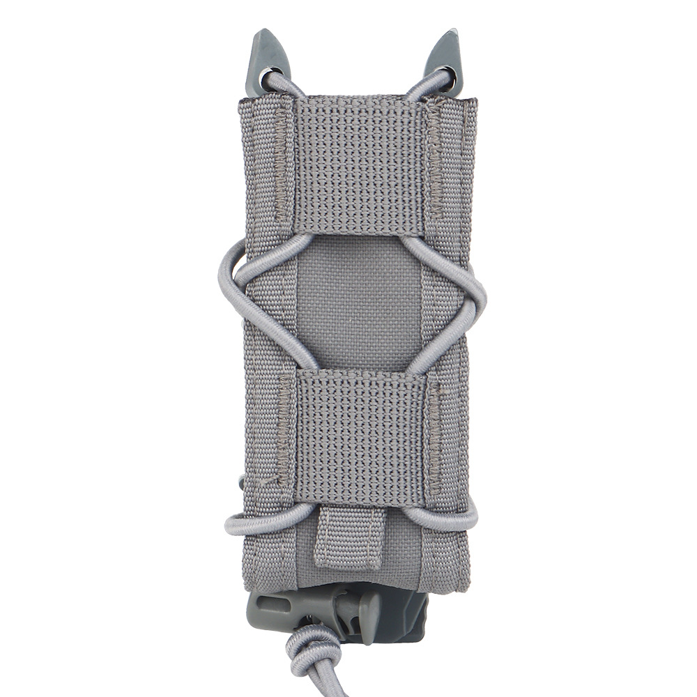 Color sólido tigre 9mm paquete de función tela matte MOLLE accesorios bolsas de almacenamiento wargame bolsas de clip de balas