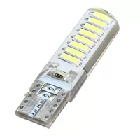 Индикатор ширины автомобиля T10 4014 16SMD Силиконовый светильник номерного знака Светодиодный декодер высокой яркости Индикатор ширины чтения.
