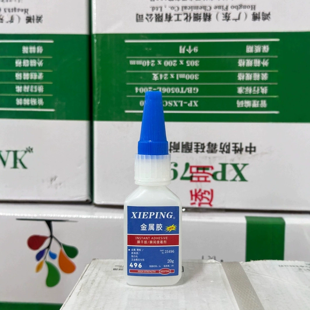 Аутентичный XIEPING клей 496 суперклей 414 498 495 моментально сухой клеевой пластик металлический клей 20 г
