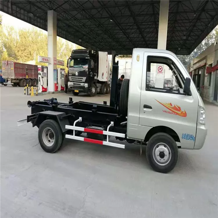 勾臂垃圾车物业小区车厢可卸式清扫车5方带可上牌中型货车环卫车