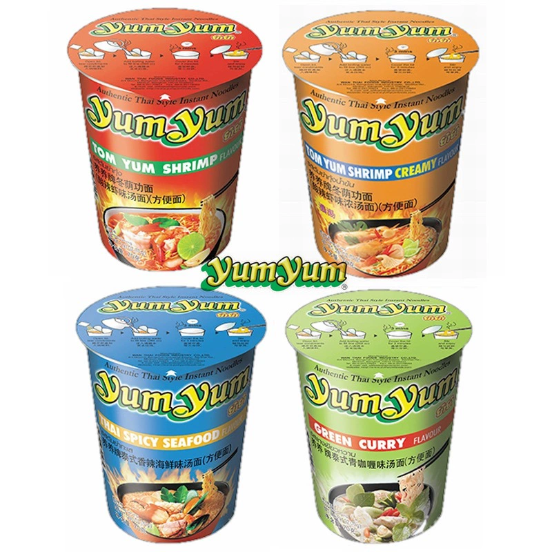 Таиландская лапша быстрого приготовления Yangyang бренд Dongyingong со вкусом кисых и горячих креветок суп лапша чашка лапша импортная лапша быстрого приготовления