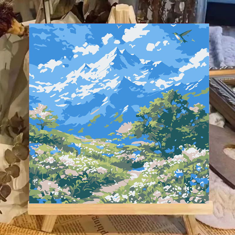 R065 / 20*20cm paint+brush+backing board