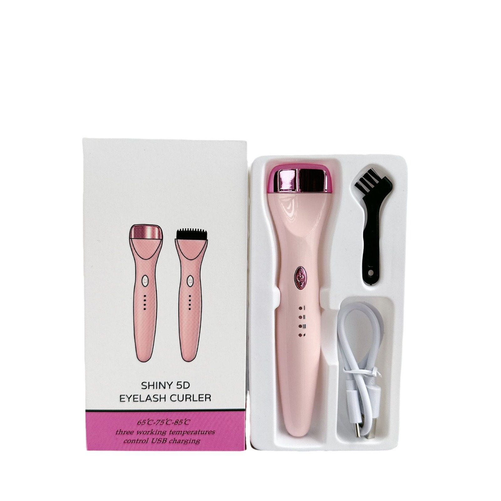 Nuevo rizador de pestañas eléctrico, nuevo producto transfronterizo, rizador de pestañas de permanente eléctrico, pestañas de girasol recargables portátiles para principiantes