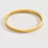 【51】Golden 6mm plain face