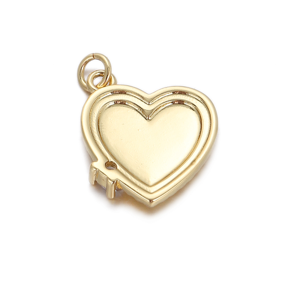 20g Weight Pendant, Chain Jewelry Making Type Copper Chain Material 1 Piece Quantity Holiday, Daily Occasion Copper Material Letter, Heart Shape Pattern Unisex Gender Plating Design Simple Style Style 1 Piece Copper Letter Heart Shape Pendant Chain 27