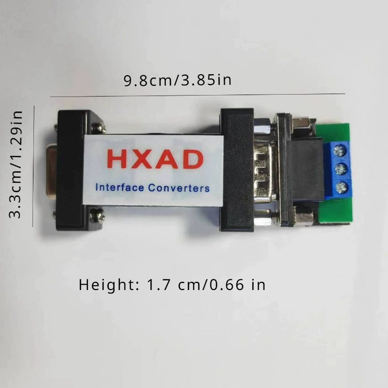 HXAD - пассивный преобразователь RS232 в RS485/конвертер 1.2 км двунаправленная функция помехоустойчивый промышленный контроль