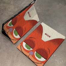狐狸彩绘ipad保护套air6/7卡通10.2寸ipad9/11代2025平板保护壳