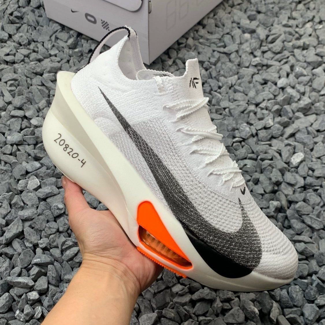 Чистые оригинальные ZOOM Alphafly Next%3 Break Three Alpha Three -поколение углеродная доска марафонские беговые кроссовки