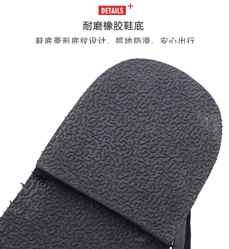 Dép sandal nam quai ngang kiểu La Mã cổ điển, thoáng khí, đế cao su — nâu, đen chi tiết 13