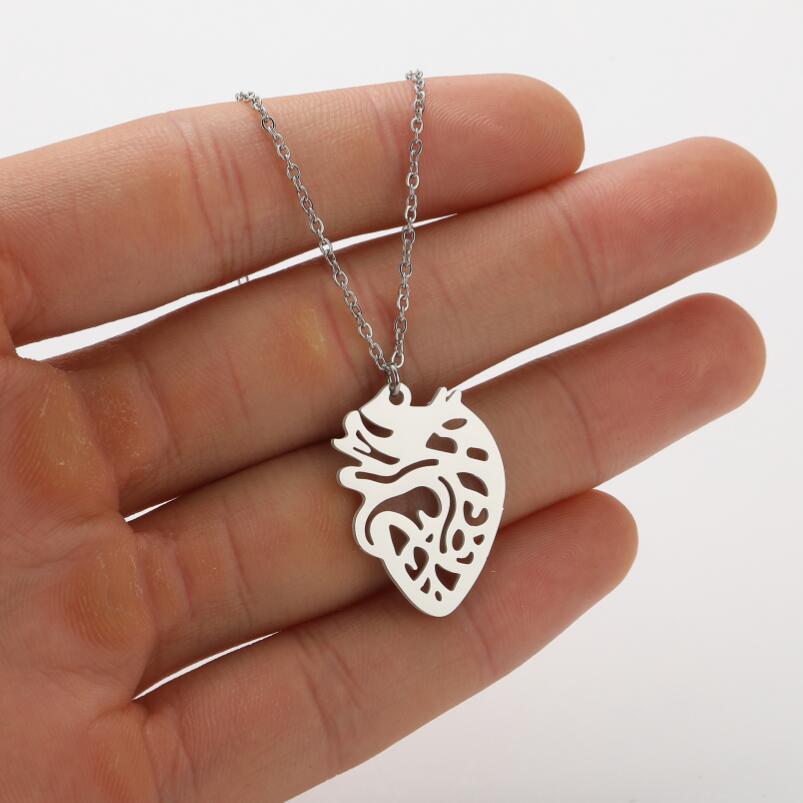 1 Piece Fashion Geometric Stainless Steel Titanium Steel Plating Pendant Necklace_colorza_5