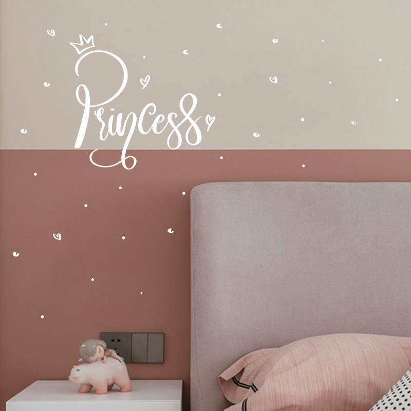 Simple English Slogan Bedroom Entrance Wall Sticker display picture 5