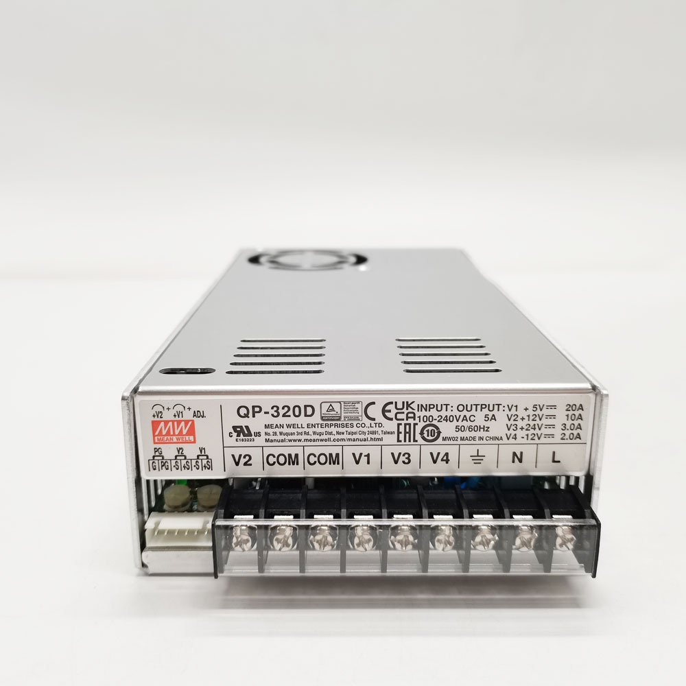 台湾明纬QP-320D/320F 320W四路开关电源5V24V正负12V15V