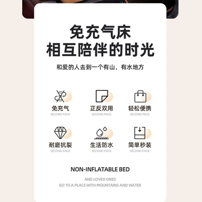 Vehicle-mounted inflatable bed | Seat Mattress
