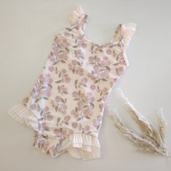 女の子のワンピース水着2025新型夏の子供の王女のかわいい水着の赤ちゃんの乳幼児の花の水着