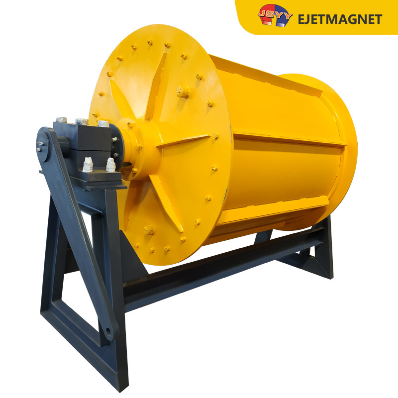 厂家直销 高强磁滚筒式除铁器 输送带全磁滚筒 耐用耐磨