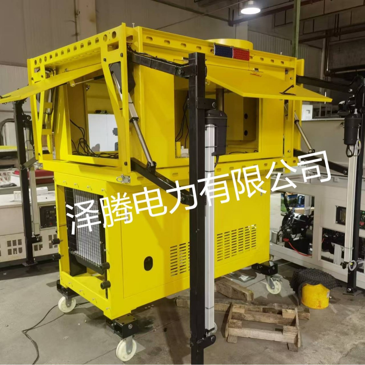 皮卡方舱型排水方舱移动排涝能力防汛抢险装备发电照明排水于一体
