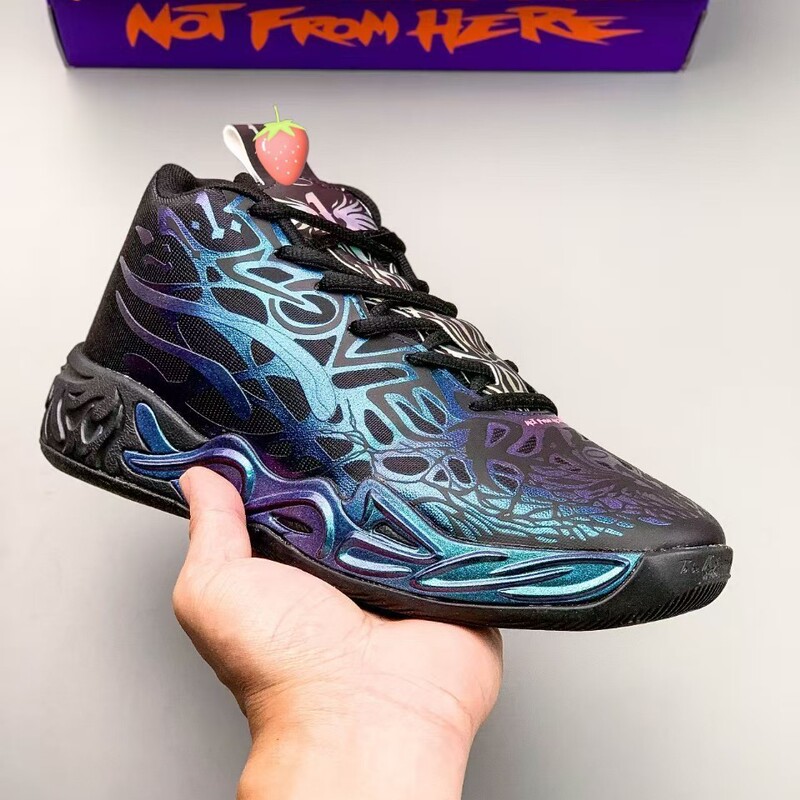 Cross-Border Wholesale Putian Lamelo Ball Mb.04 Three-Ball Men's and Women's Non-Slip, Wear-Resistant, Shock-Absorbing Sports Basketball Shoes