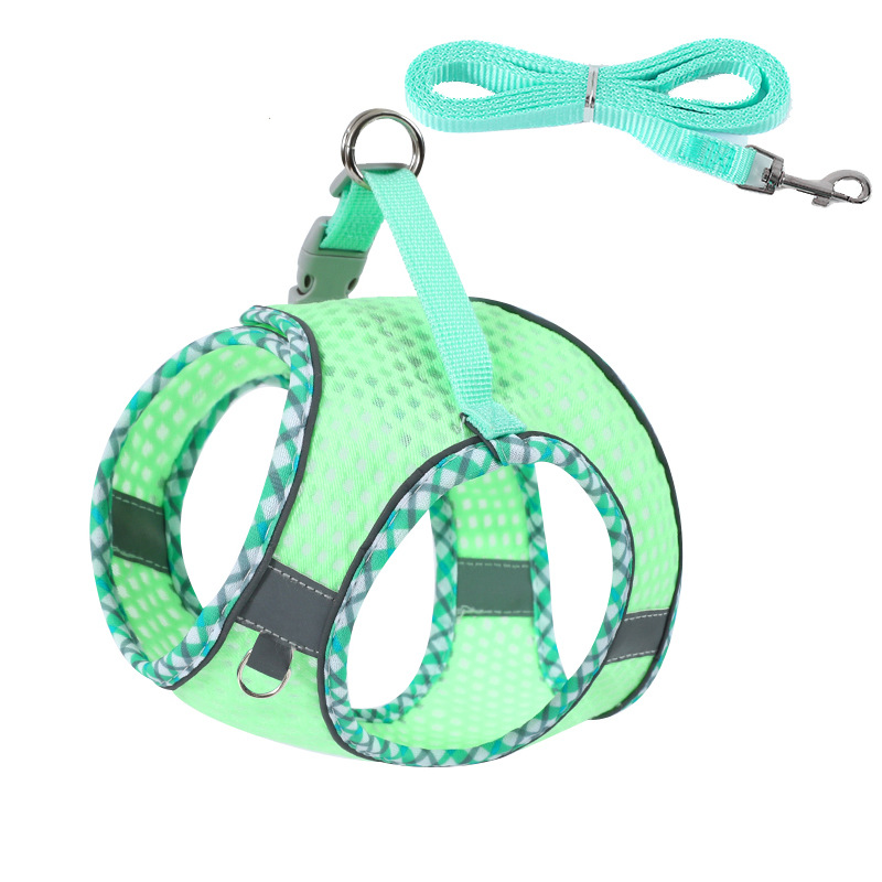 Correa para mascotas transfronteriza correa para el pecho del perro gato Chaleco de perro cuerda para caminar perro cuerda perros medianos y pequeños