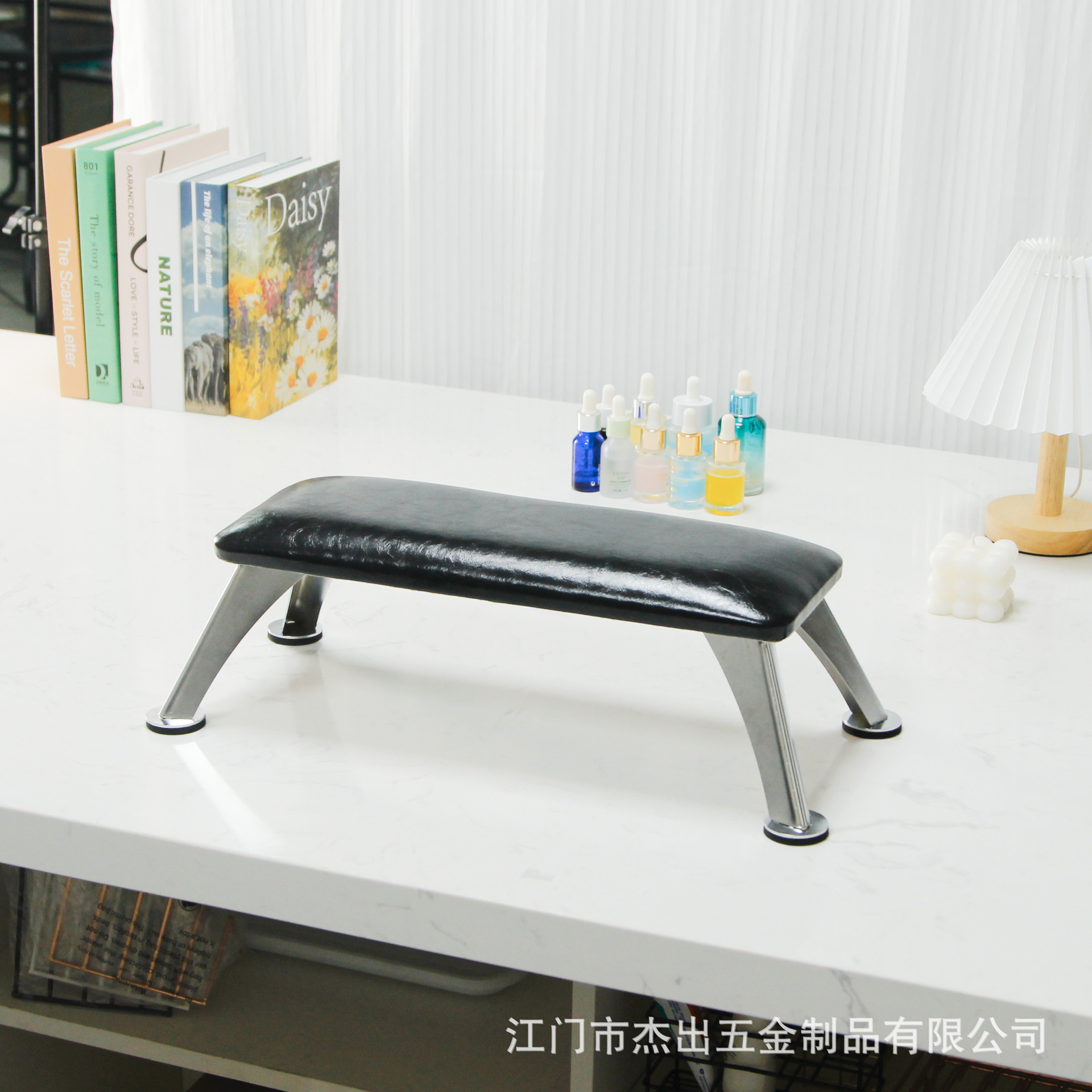 Reposamanos para manicura con cojín