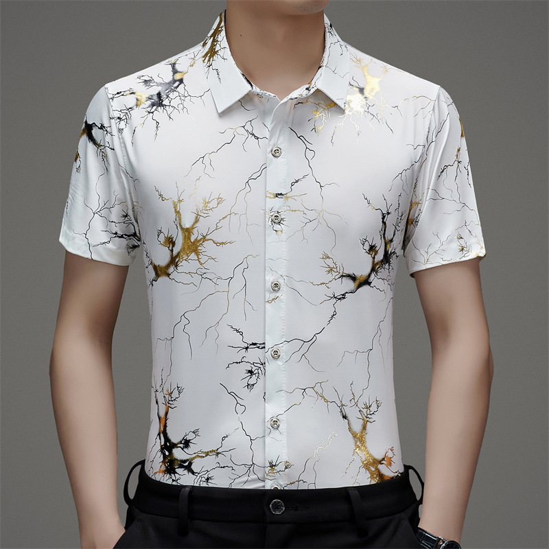 Summer silk shirt