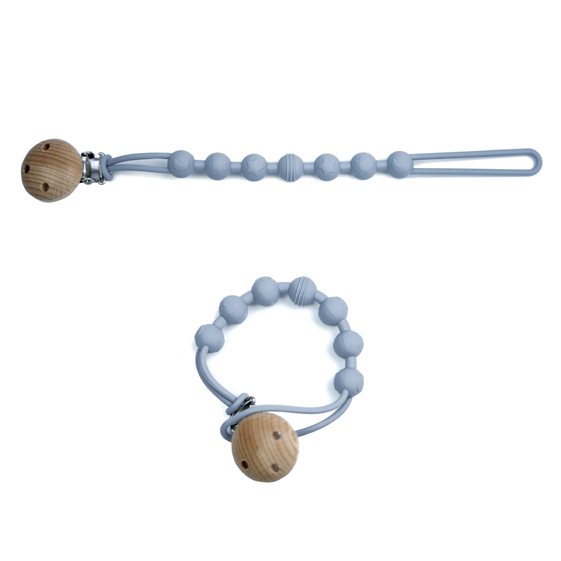 Nuevos productos de cadena de tetas de goma de diente, cadena de tetas de goma de diente, cadena de tetas de silicona de grado alimenticio, cadena de tetas multifuncional