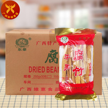 东豪 腐竹250g*30袋 干豆制品炒素材炒肉麻辣香锅油炸腐皮条凉拌