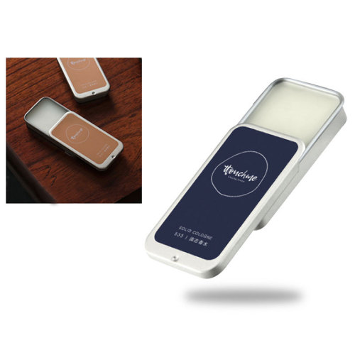 Tinplate box push-pull box slide lid small tin box small solid balm agarwood diffuser finger set candy box